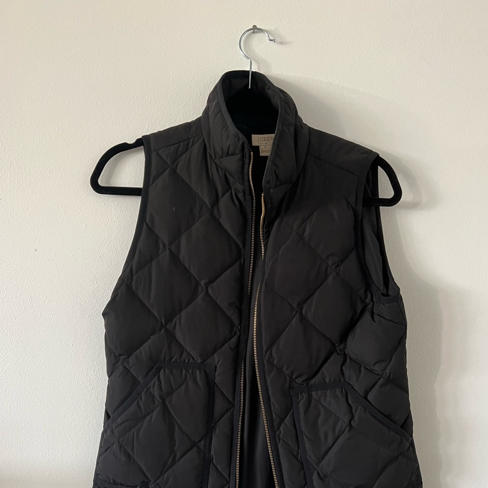J. Crew black vest